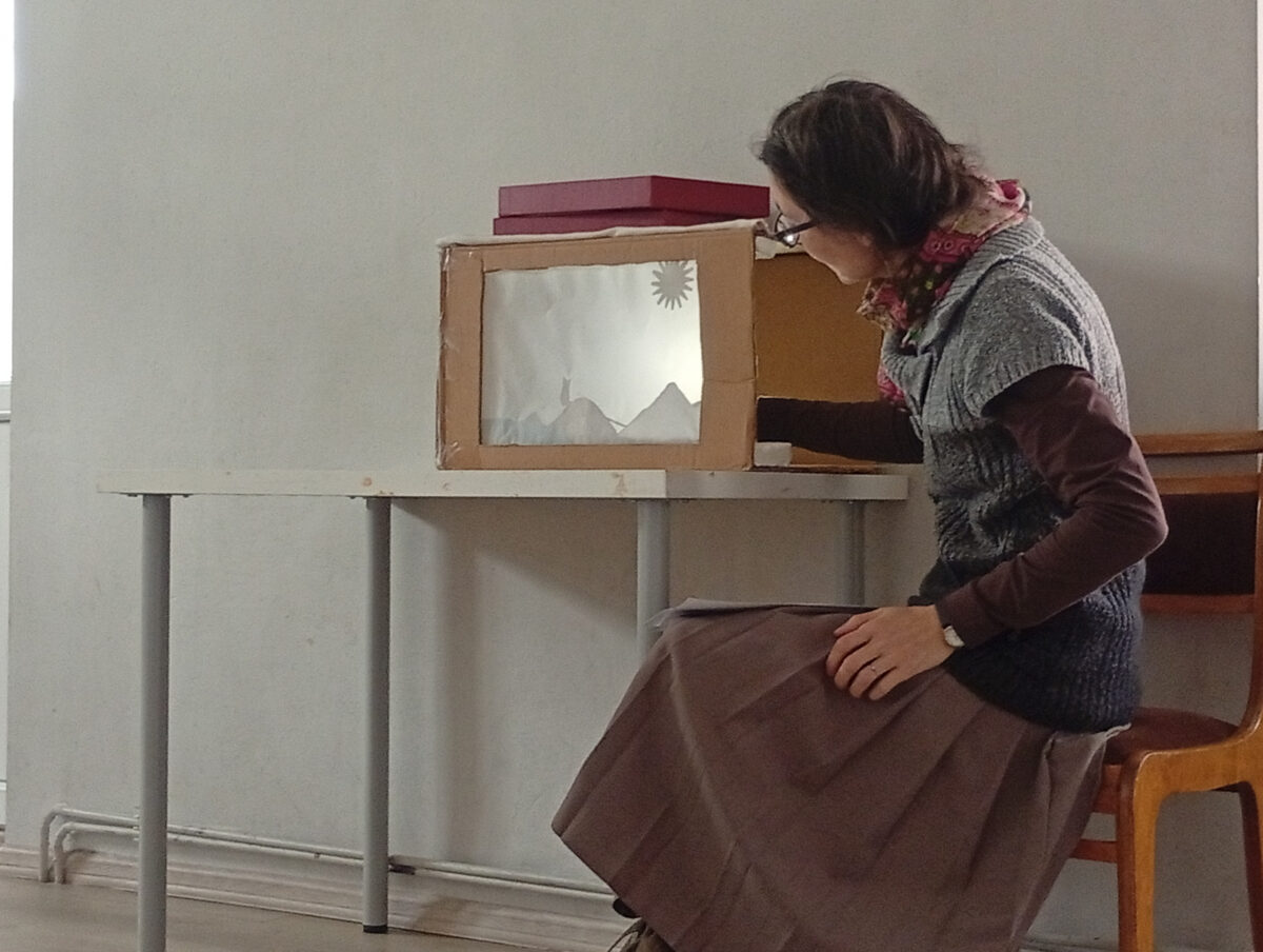 Teatrzyk pt. „O bardzo zmęczonym kotku”